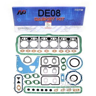 Daewoo-de Uitrusting DB58 DE08 DE12 van Graafwerktuigengine full gasket