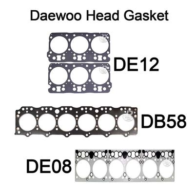 De Pakking van het Graafwerktuigengine cylinder head van Daewoo DE12 DB58 DE08