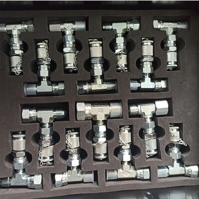 5 Gauges Hydraulic Pressure Gauge Excavator Diagnostic Tool Hydraulic Pressure Test Kit Excavator Hydraulic Pressure Gauge