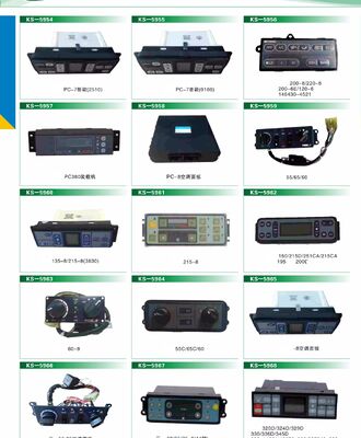 Excavator Parts 21N8-30012 21N8-30015 21N8-30011 21N8-35000 21N8-30013 R-7 Excavator Cluster Panel Monitor