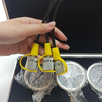 Universal Digital Hydraulic Pressure Gauges Excavator Hydraulic Pressure Test Kit 0-60Mpa Pressure Gauge