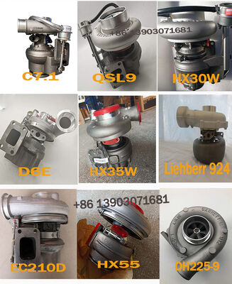 HX35W Turbocharger for Holset Excavator Parts 4051229 3597180 4033086